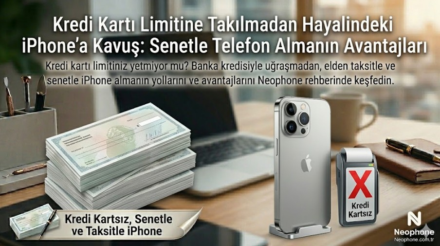 Kredi Kartı Limitine Takılmadan Hayalindeki iPhone’a Kavuş: Senetle Telefon Almanın Avantajları