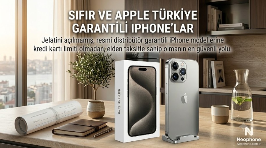 Sıfır ve Apple Türkiye Garantili iPhone’a Kredi Kartsız Sahip Olmanın Güvenli Yolu
