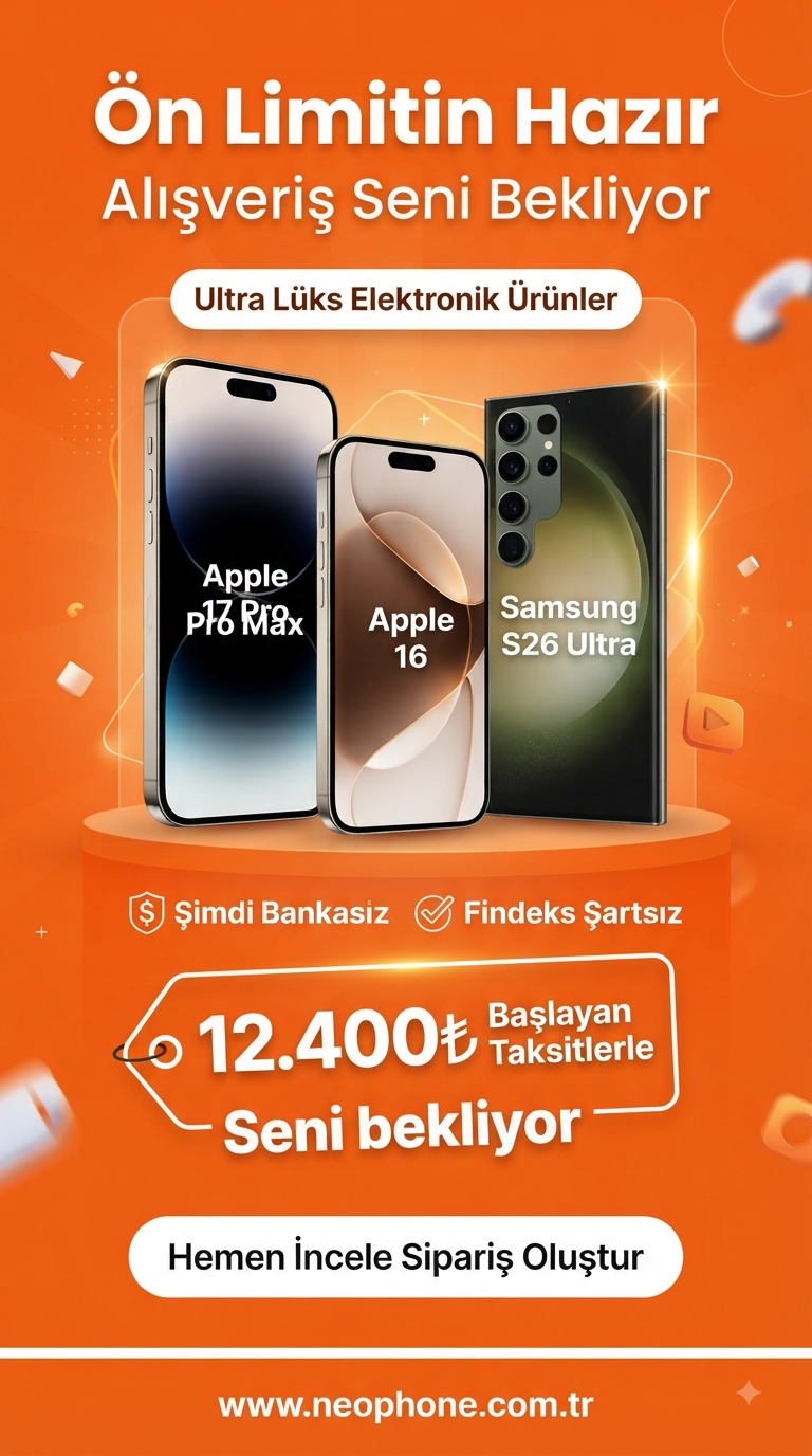 Senetle Kredi Kartsız Bankasız Cep Telefonları: Neophone ile Hayalinizdeki Telefona Sahip Olun